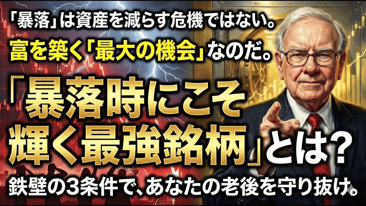 【一人勝ちする株の正体】多くの人がパニックで狼狽売りする中、この条件を知らない人だけが資産を減らします。暴落時に仕込むべき日本株でこれから伸びるのはどんな銘柄？暴落を「富の源泉」に変える思考法のすべて img