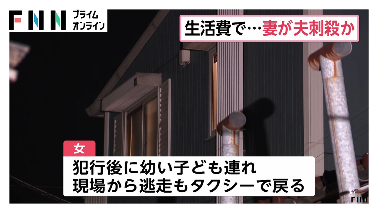 夫を刺し、幼い子を連れ一時逃走　殺人容疑で20代女を逮捕（2026年03月30日） img