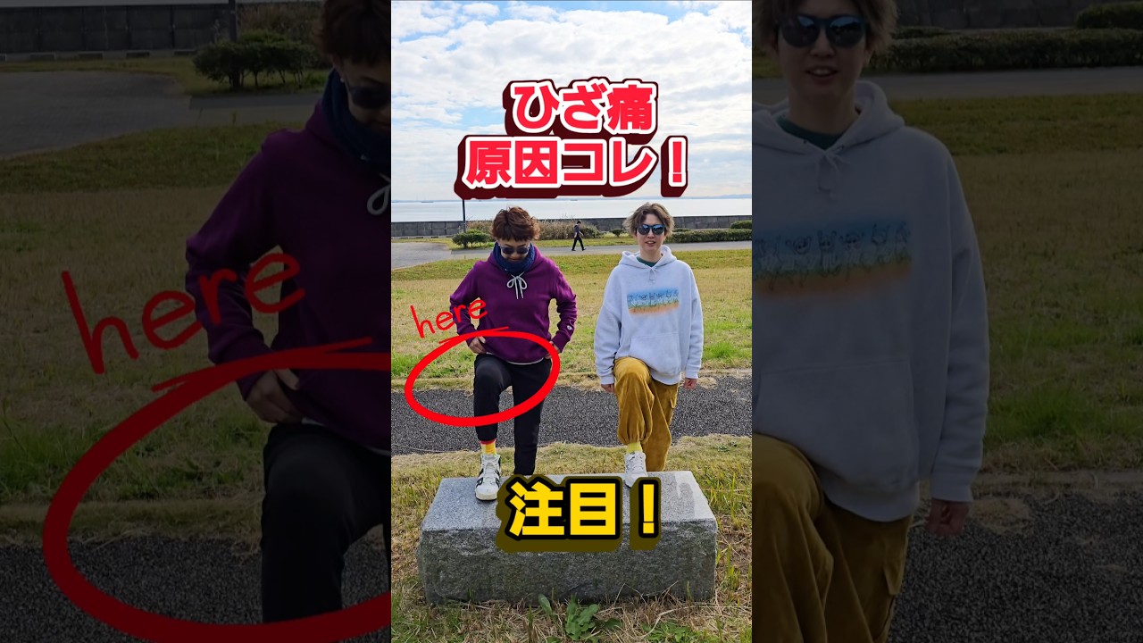 更年期女性は見て❗膝を痛めない階段の上り方❗ img