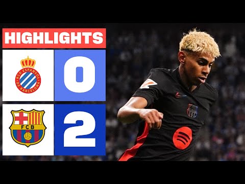 RCD ESPANYOL 0 - 2 FC BARCELONA I RESUMEN LALIGA EA SPORTS img