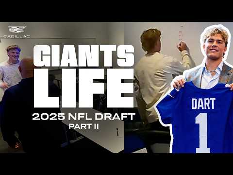 How the Jaxson Dart Trade Went Down | Giants Life: 2025 NFL Draft (Part 2) img