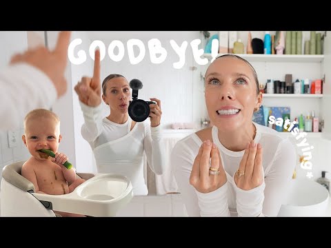 THROWING OUT half my skincare, wardrobe declutter & starting solids img