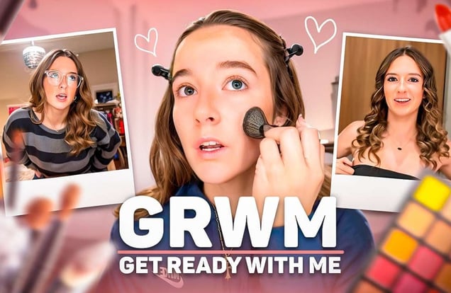 GRWM COMPILATION img