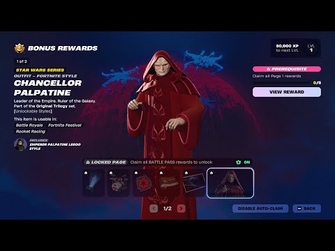 ENTIRE Chapter 6 - Season 3 Battle Pass (Fortnite: Star Wars) img