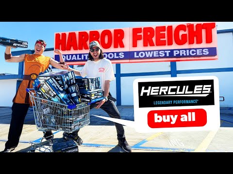 Buying Every Hercules Power Tool You Need at Harbor Freight img