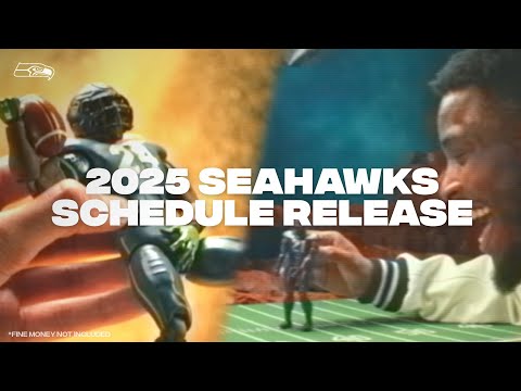 Seahawks 2025 Schedule Release | Unbox The Action img